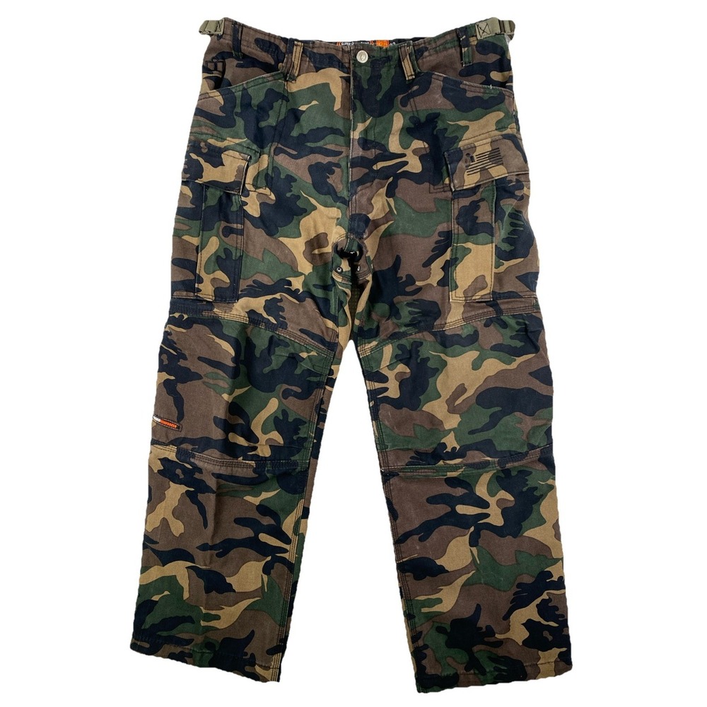 ICON Asphalt Technologies Super Duty Motorcycle Camo Pants 32 x 28